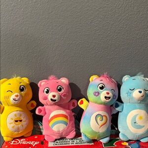 Carebear 6” Hugmee Squishmallows Plush Pick 1